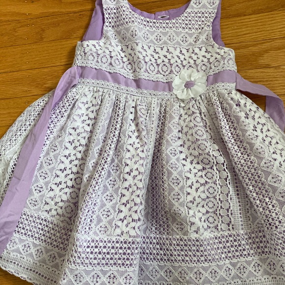 Jona Michelle Other - Adorable purple/white dress, perfect for Easter!